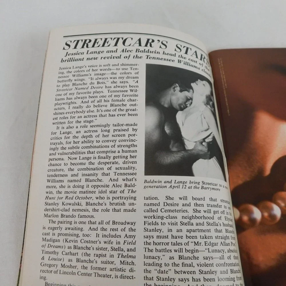 Playbill National Theatre Magazine April 1992 Judd Hirsch Ginger Rogers Blue Man - Picture 6 of 8